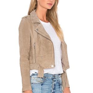 NEW With Tags BlankNYC suede motto jacket size XL